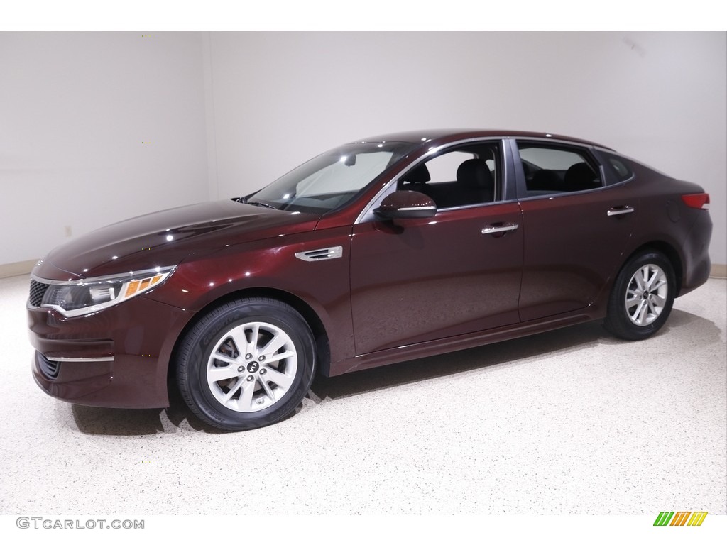 2016 Optima LX - Sangria / Black photo #3