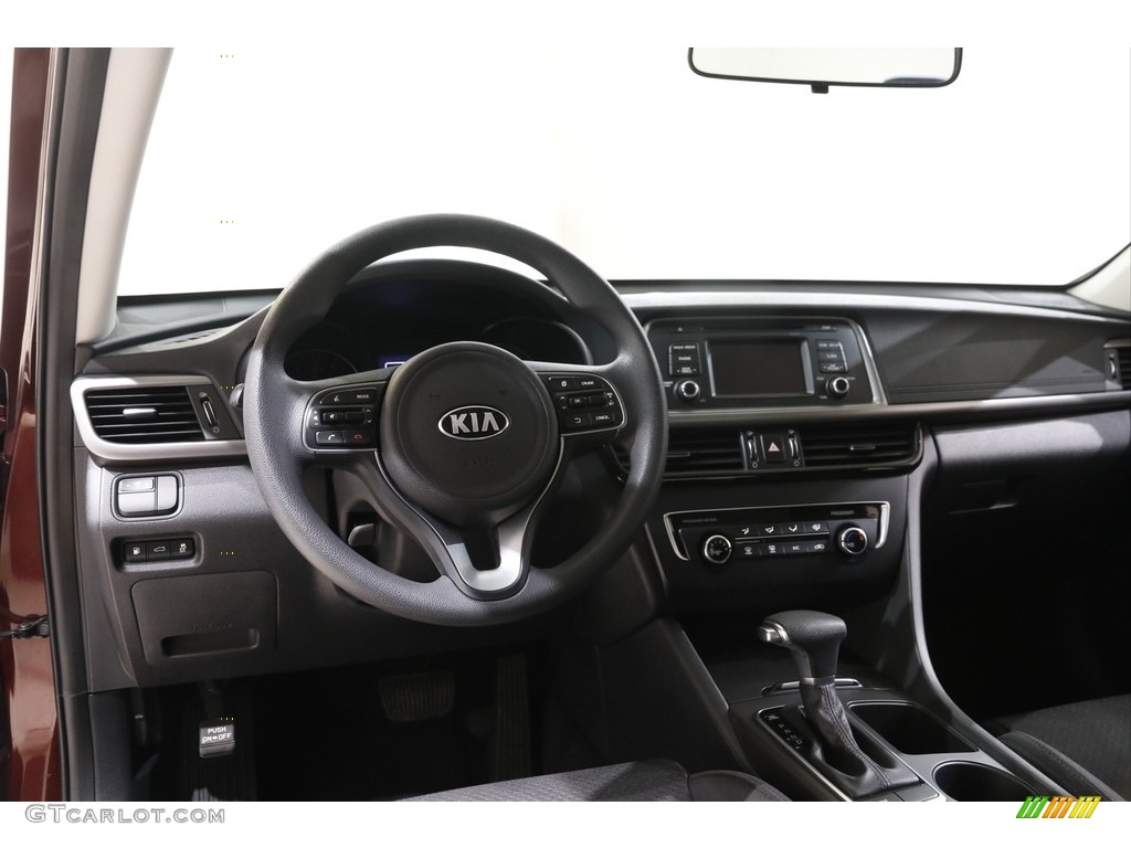 2016 Kia Optima LX Black Dashboard Photo #142767678