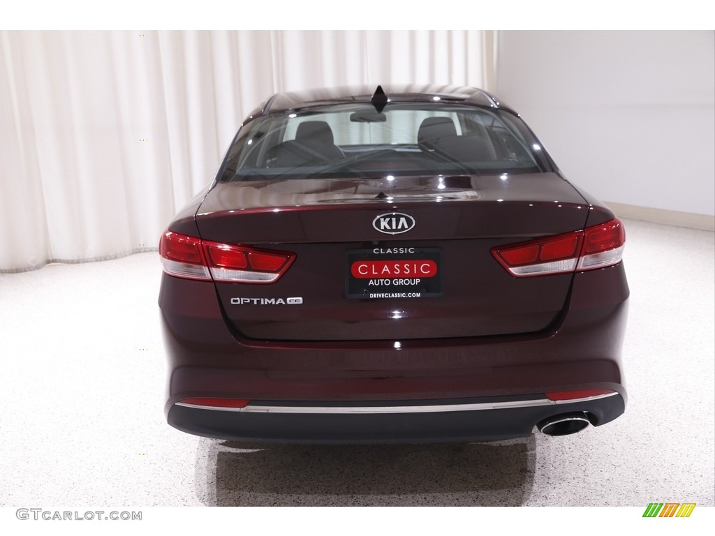 2016 Optima LX - Sangria / Black photo #17