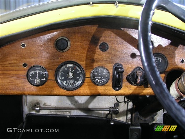 1928 20 Barker Tourer Convertible - Yellow / Black photo #8
