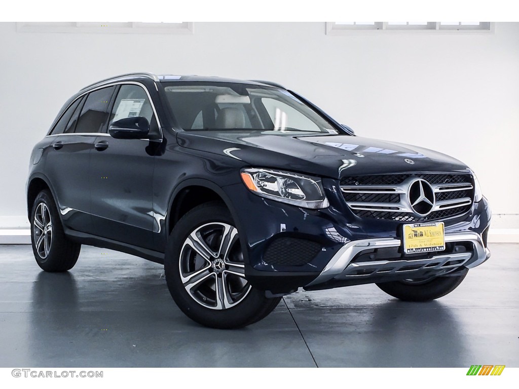 2019 GLC 300 - Brilliant Blue Metallic / Silk Beige/Black photo #12