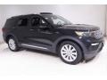 2020 Agate Black Metallic Ford Explorer Limited 4WD  photo #1