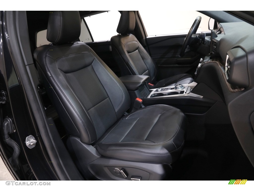 2020 Explorer Limited 4WD - Agate Black Metallic / Ebony photo #16