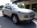 2018 Light Brownstone Pearl Jeep Cherokee Limited 4x4  photo #9