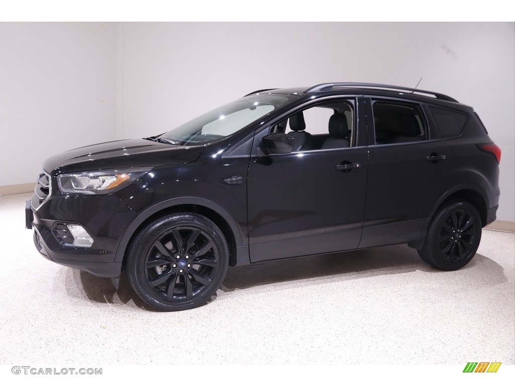 2019 Escape SE 4WD - Agate Black / Chromite Gray/Charcoal Black photo #3
