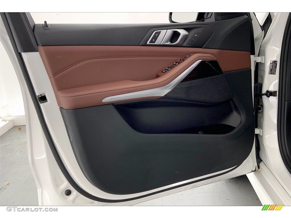 2019 BMW X5 xDrive40i Cognac Door Panel Photo #142770636