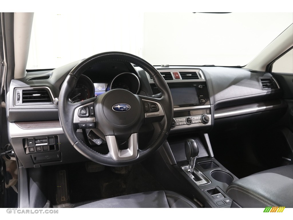 2015 Subaru Legacy 2.5i Limited Slate Black Dashboard Photo #142771077
