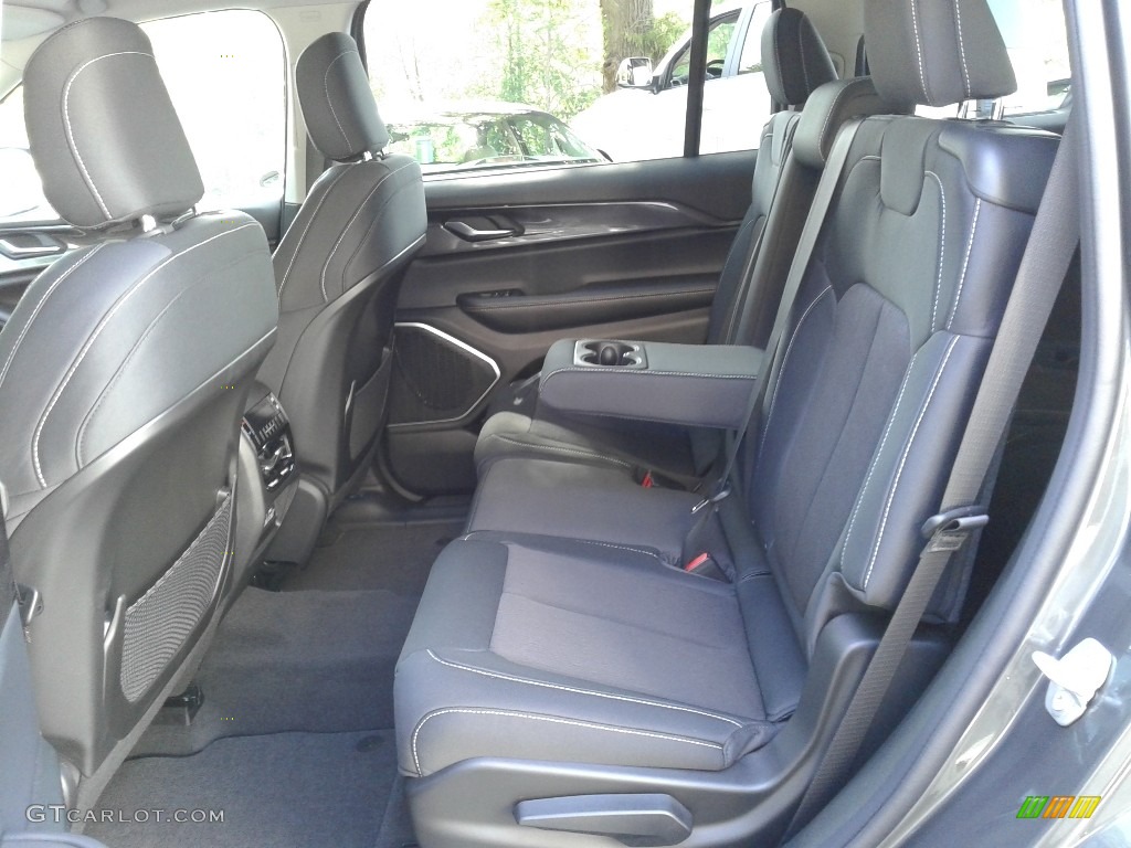 Black Interior 2021 Jeep Grand Cherokee L Laredo 4x4 Photo #142771134