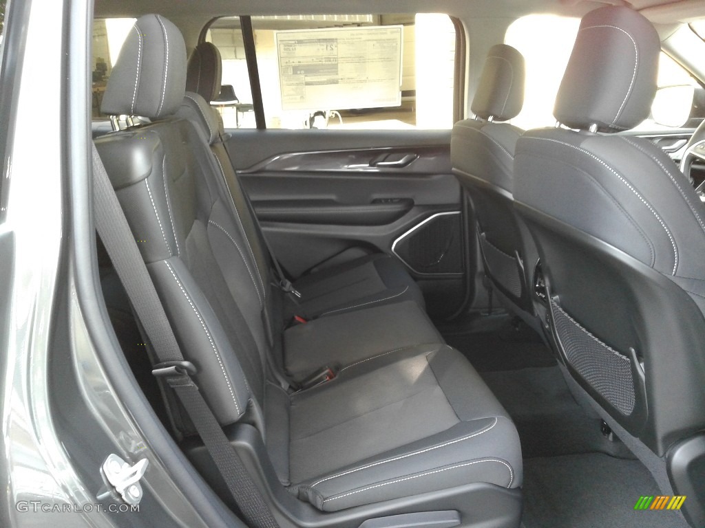 Black Interior 2021 Jeep Grand Cherokee L Laredo 4x4 Photo #142771239