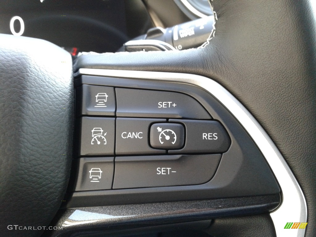 2021 Jeep Grand Cherokee L Laredo 4x4 Black Steering Wheel Photo #142771335