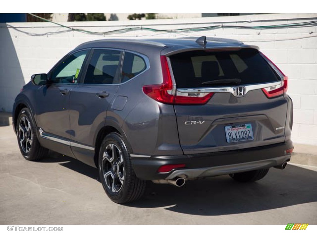 2019 CR-V Touring - Modern Steel Metallic / Gray photo #2