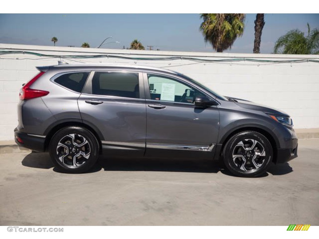 2019 CR-V Touring - Modern Steel Metallic / Gray photo #10