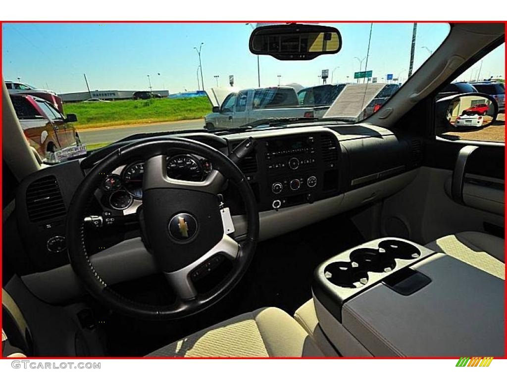 2008 Silverado 1500 LT Crew Cab - Black / Light Titanium/Ebony Accents photo #18