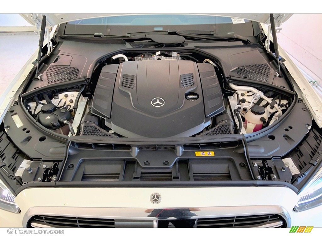 2021 Mercedes-Benz S 580 4Matic Sedan Engine Photos