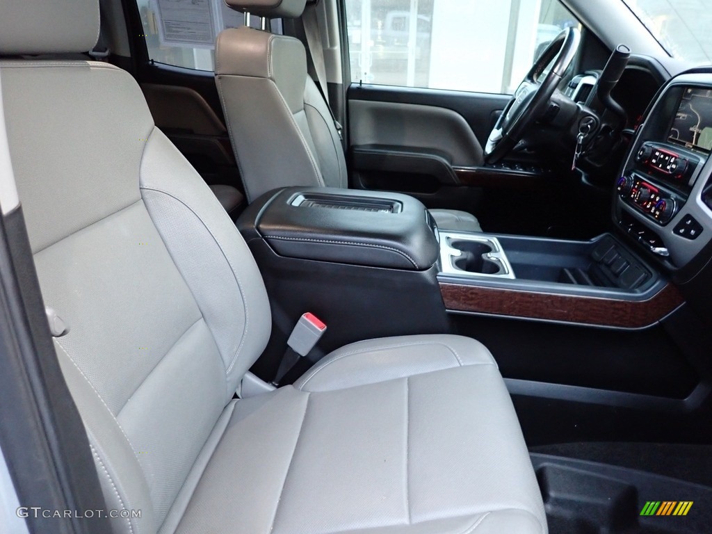 2016 GMC Sierra 1500 SLT Double Cab 4WD Front Seat Photo #142772310
