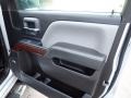 Dark Ash/Jet Black 2016 GMC Sierra 1500 SLT Double Cab 4WD Door Panel