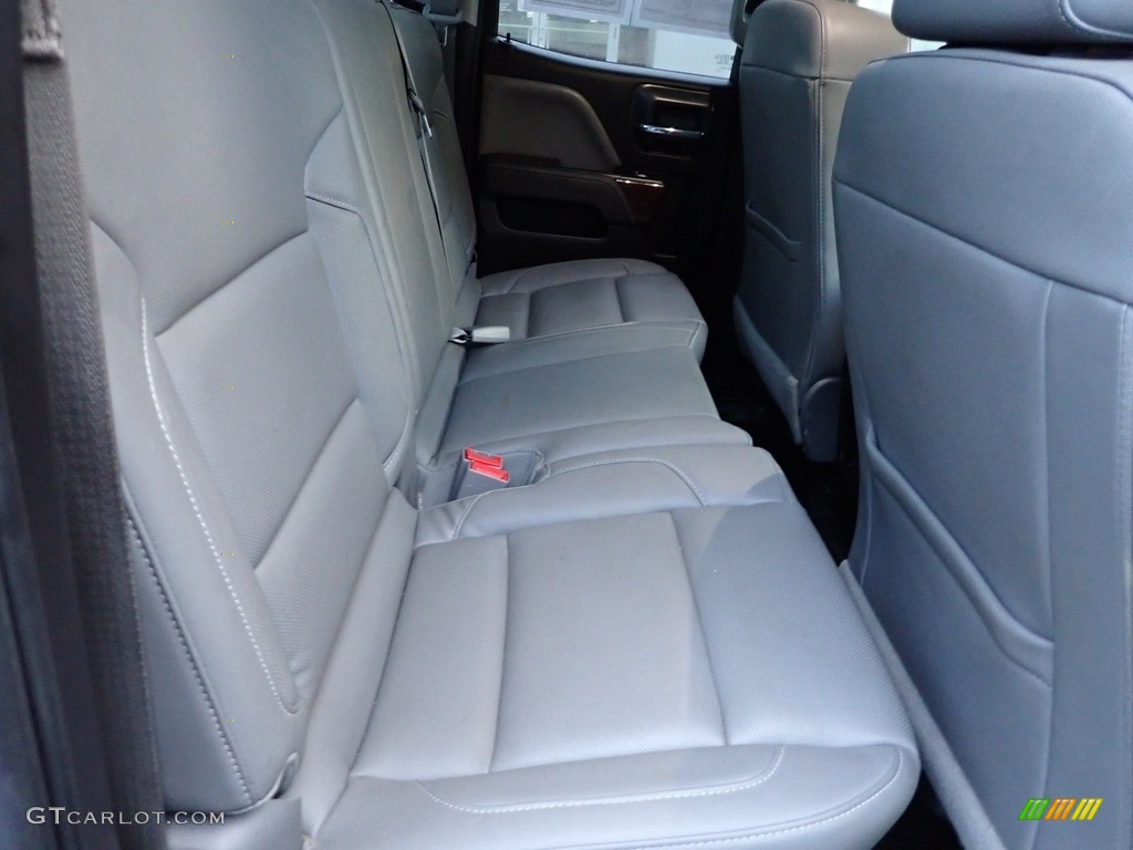 2016 GMC Sierra 1500 SLT Double Cab 4WD Rear Seat Photo #142772442