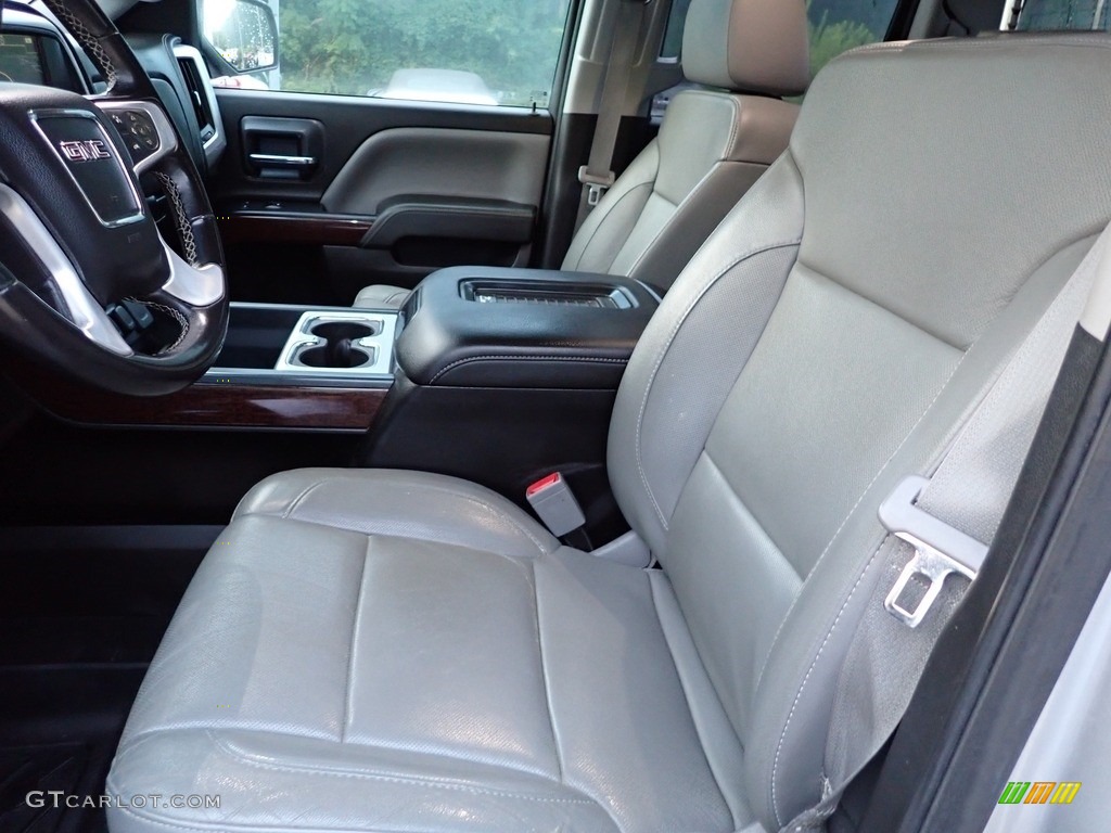 Dark Ash/Jet Black Interior 2016 GMC Sierra 1500 SLT Double Cab 4WD Photo #142772508