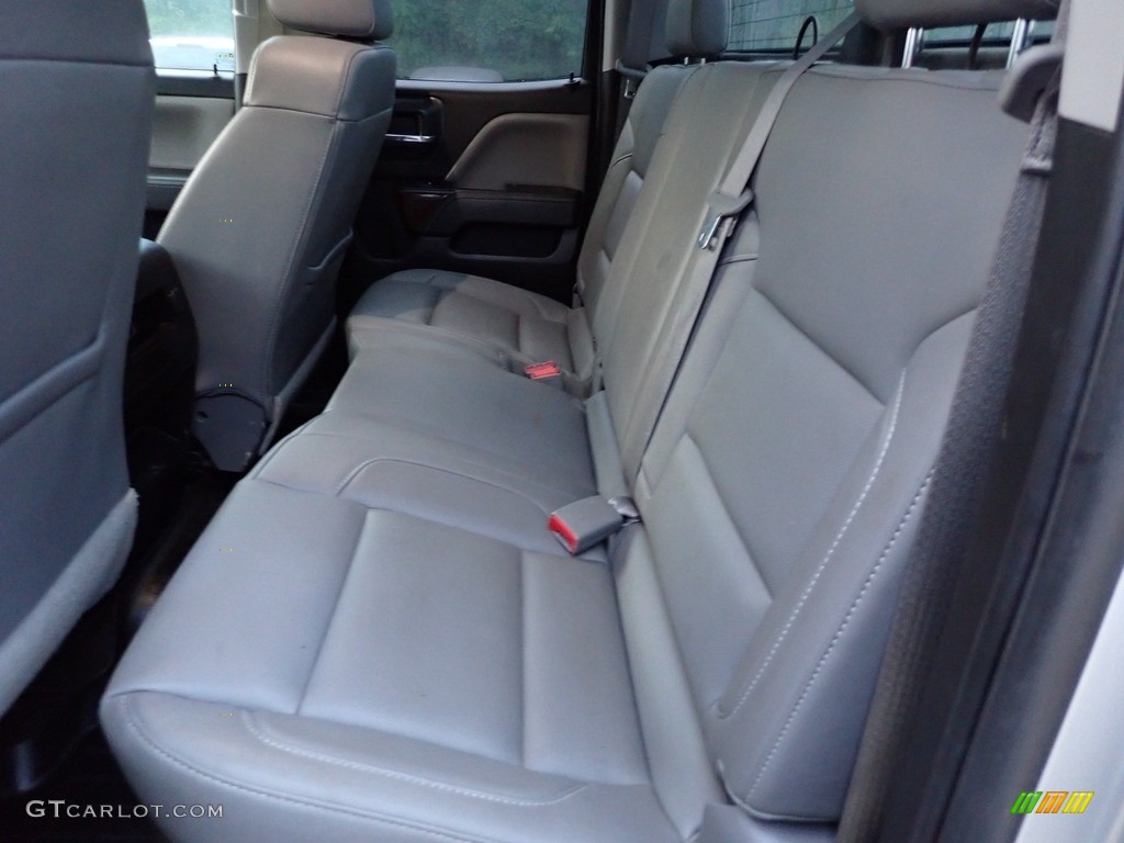 Dark Ash/Jet Black Interior 2016 GMC Sierra 1500 SLT Double Cab 4WD Photo #142772526