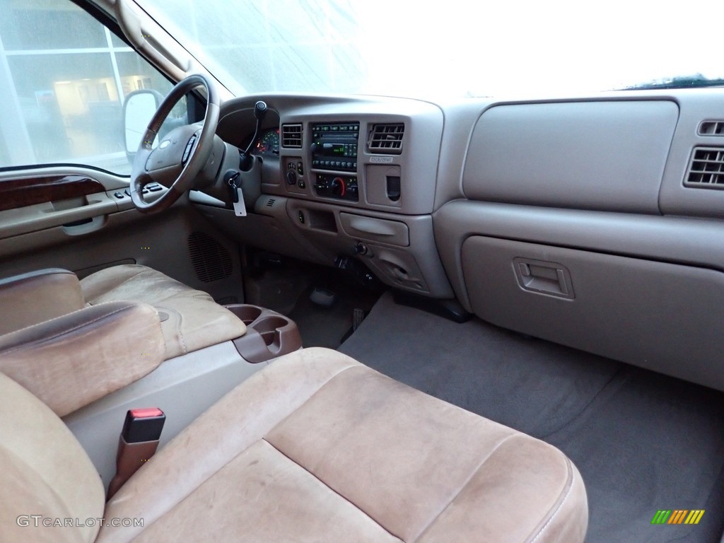 2004 F350 Super Duty King Ranch Crew Cab 4x4 - Chestnut Brown Metallic / Castano Brown Leather photo #11