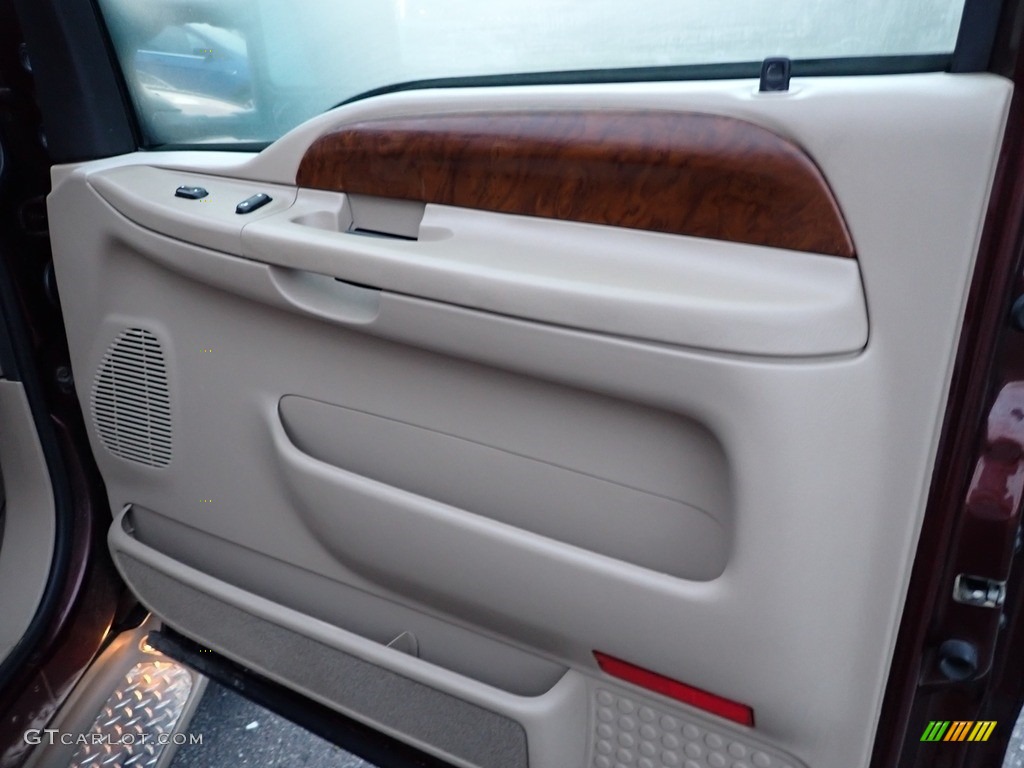 2004 F350 Super Duty King Ranch Crew Cab 4x4 - Chestnut Brown Metallic / Castano Brown Leather photo #14