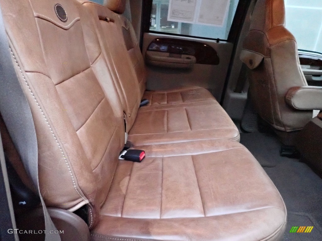 2004 F350 Super Duty King Ranch Crew Cab 4x4 - Chestnut Brown Metallic / Castano Brown Leather photo #15