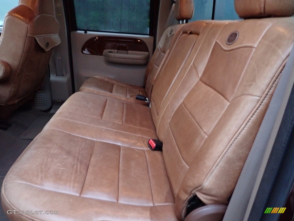 2004 F350 Super Duty King Ranch Crew Cab 4x4 - Chestnut Brown Metallic / Castano Brown Leather photo #19