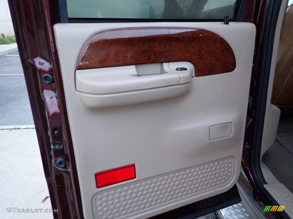 2004 F350 Super Duty King Ranch Crew Cab 4x4 - Chestnut Brown Metallic / Castano Brown Leather photo #21