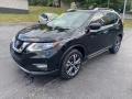 2017 Magnetic Black Nissan Rogue SL AWD  photo #2