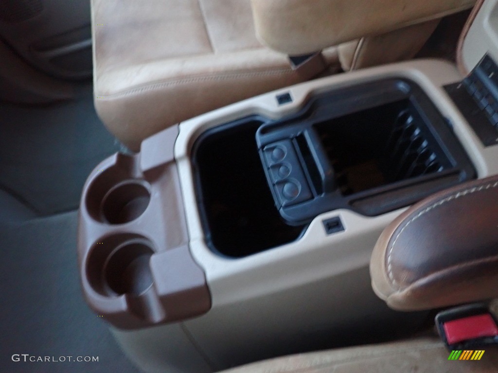 2004 F350 Super Duty King Ranch Crew Cab 4x4 - Chestnut Brown Metallic / Castano Brown Leather photo #25