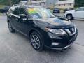 2017 Magnetic Black Nissan Rogue SL AWD  photo #4