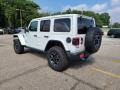 2021 Bright White Jeep Wrangler Unlimited Rubicon 4xe Hybrid  photo #4