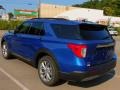 2021 Atlas Blue Metallic Ford Explorer XLT 4WD  photo #5