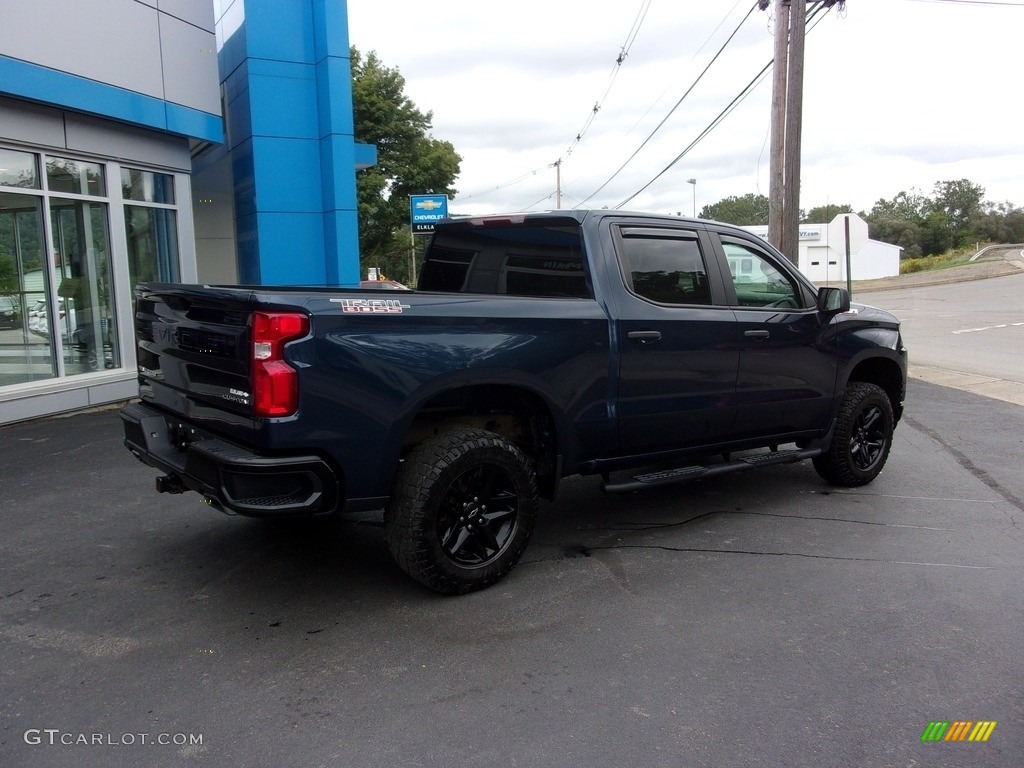 2019 Silverado 1500 Custom Z71 Trail Boss Crew Cab 4WD - Northsky Blue Metallic / Jet Black photo #3