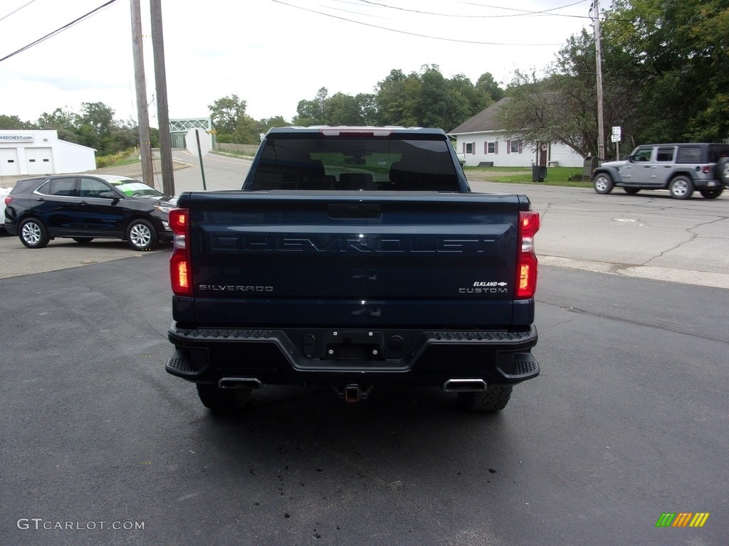 2019 Silverado 1500 Custom Z71 Trail Boss Crew Cab 4WD - Northsky Blue Metallic / Jet Black photo #4