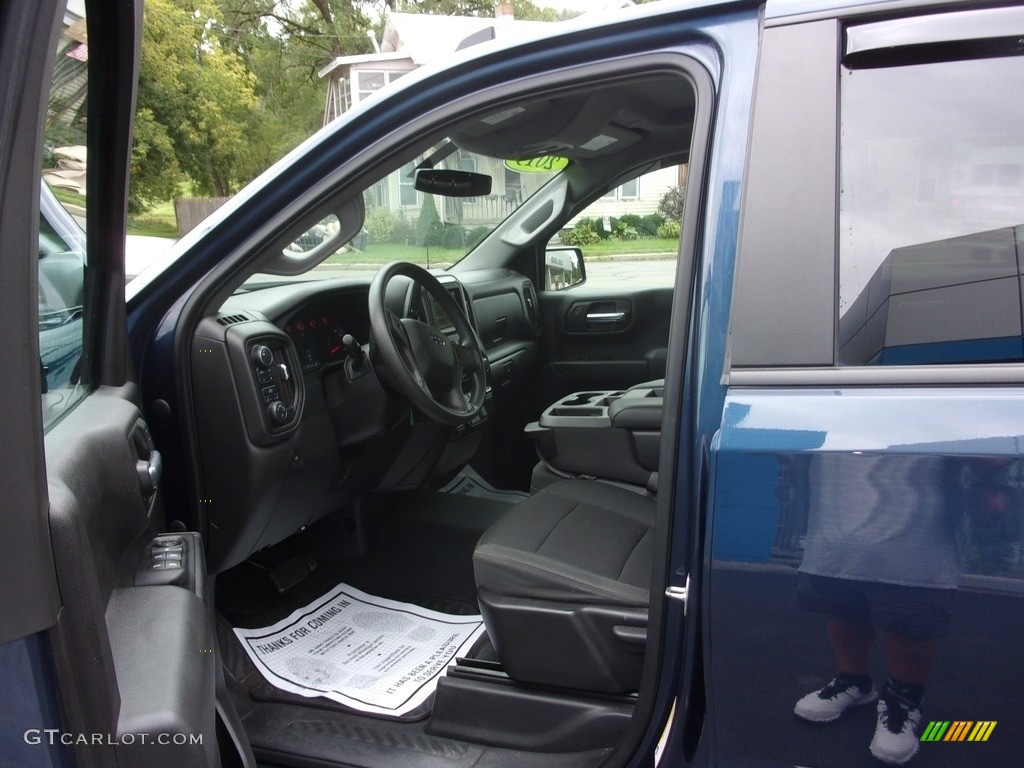 2019 Silverado 1500 Custom Z71 Trail Boss Crew Cab 4WD - Northsky Blue Metallic / Jet Black photo #14