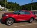 2021 Rapid Red Metallic Ford Explorer XLT 4WD  photo #6