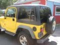 2001 Solar Yellow Jeep Wrangler Sport 4x4  photo #10