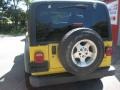 2001 Solar Yellow Jeep Wrangler Sport 4x4  photo #11