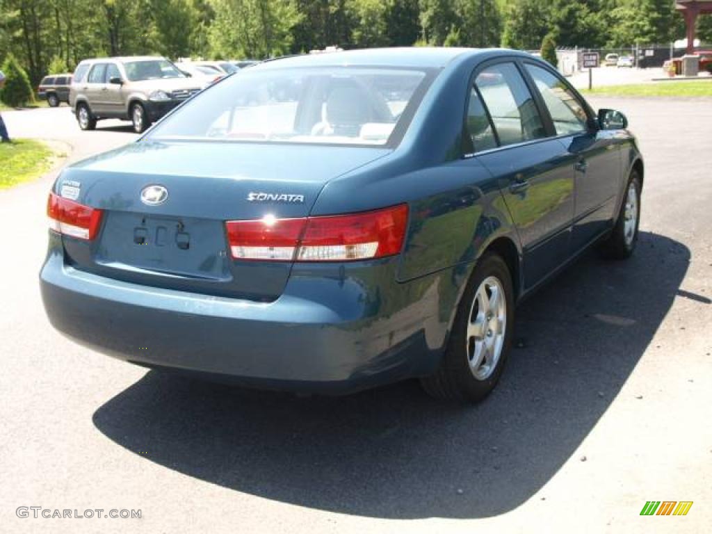 2006 Sonata GLS - Aquamarine Pearl / Gray photo #4