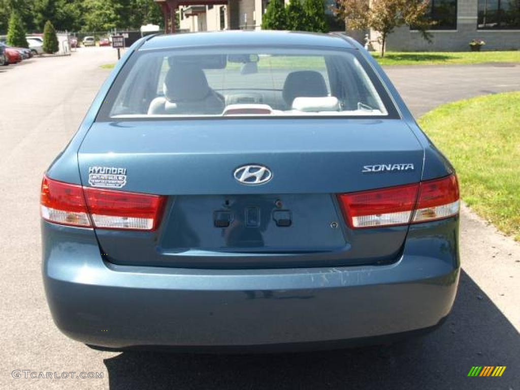 2006 Sonata GLS - Aquamarine Pearl / Gray photo #5
