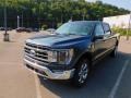 2021 Smoked Quartz Ford F150 Lariat SuperCrew 4x4  photo #7