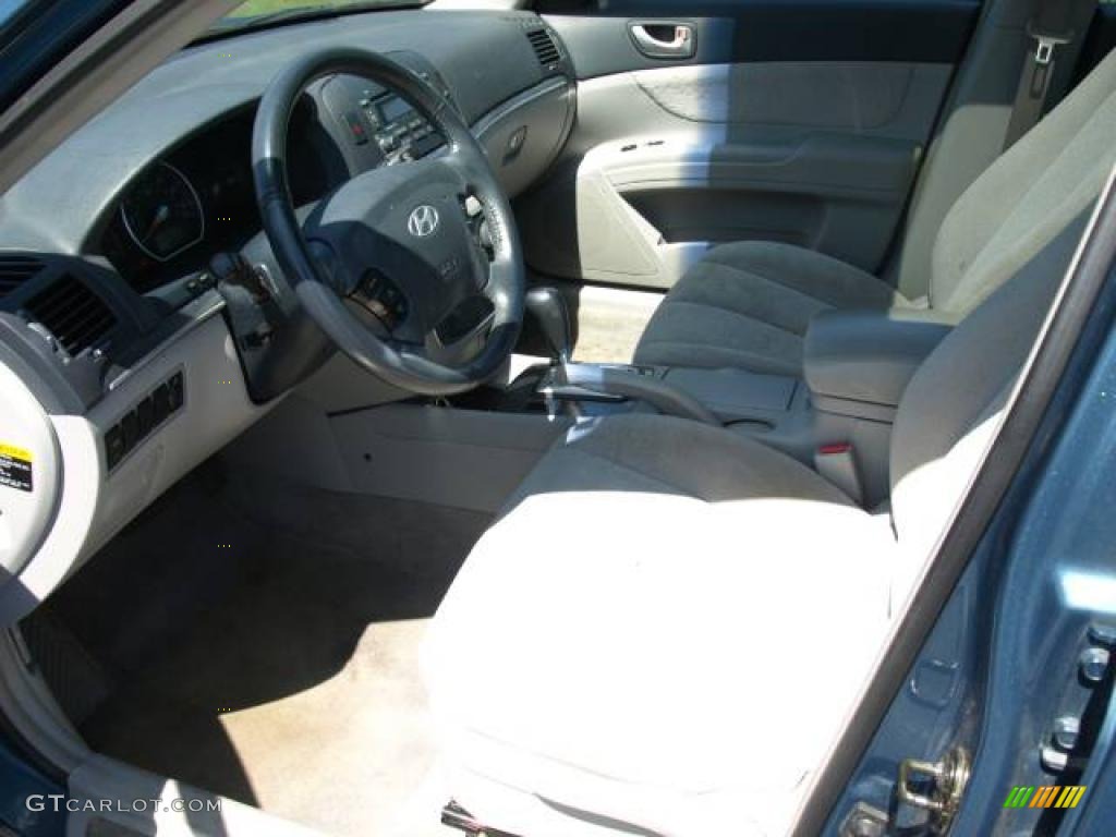 2006 Sonata GLS - Aquamarine Pearl / Gray photo #7