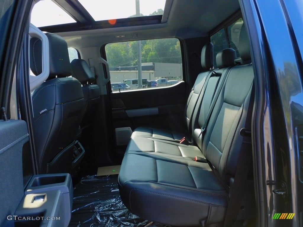 2021 F150 Lariat SuperCrew 4x4 - Smoked Quartz / Black photo #12