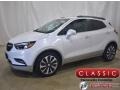 White Frost Tricoat 2018 Buick Encore Essence