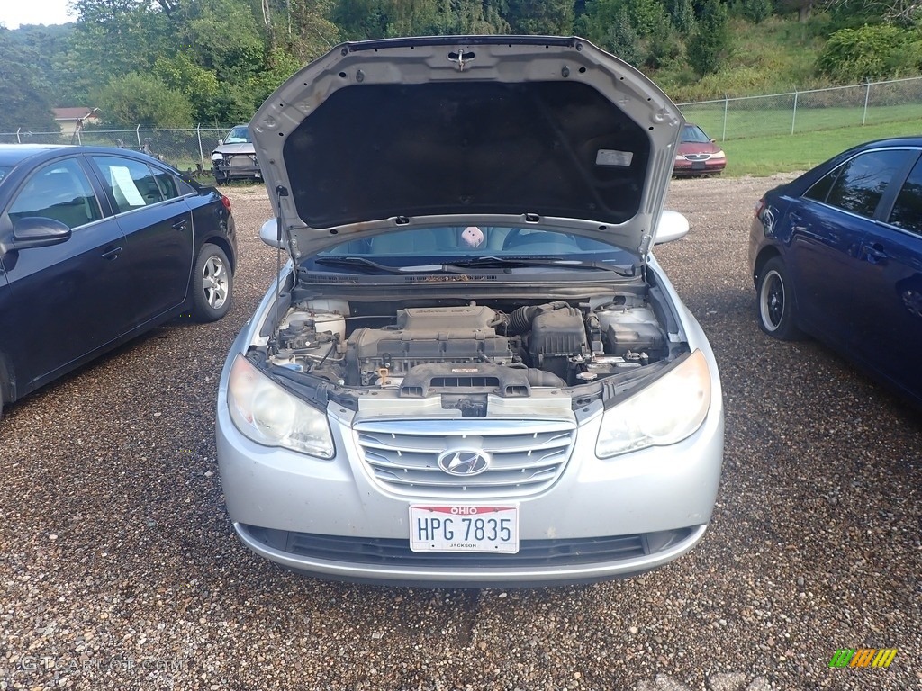 2010 Elantra Blue - Liquid Silver / Gray photo #5