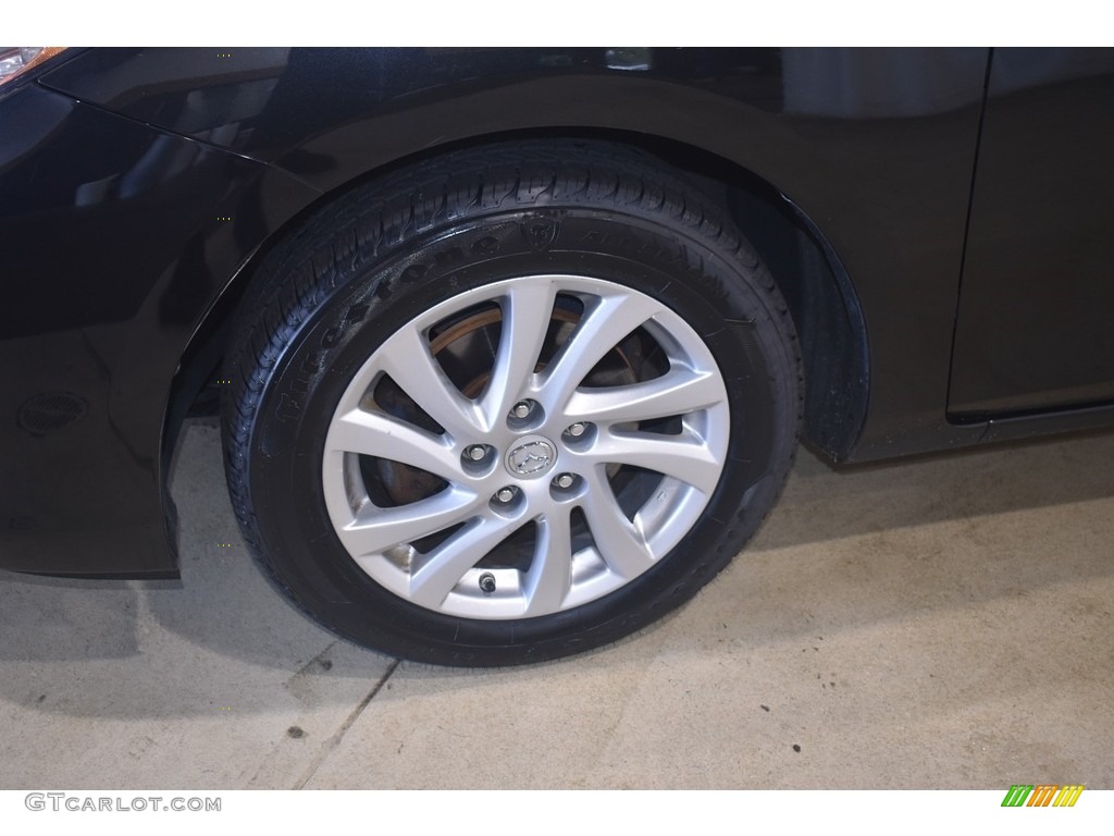 2012 MAZDA3 i Touring 4 Door - Black Mica / Black photo #5