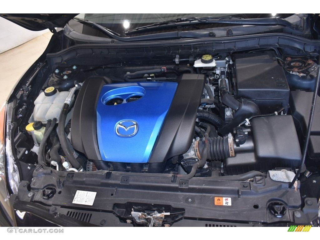 2012 MAZDA3 i Touring 4 Door - Black Mica / Black photo #6