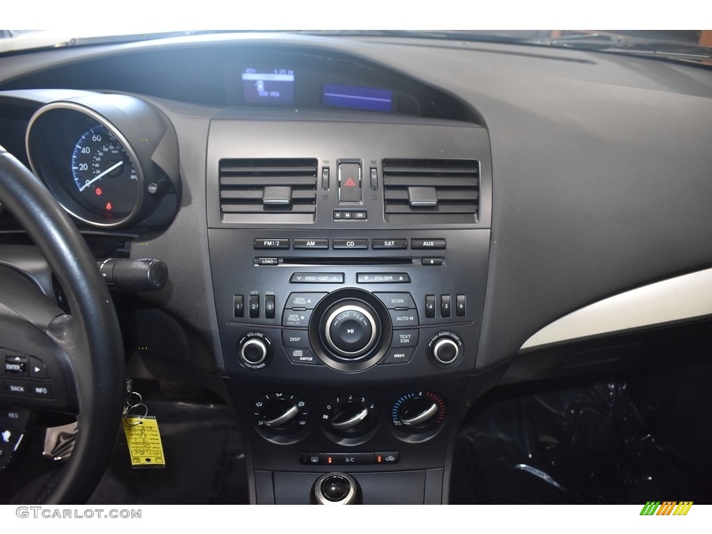 2012 MAZDA3 i Touring 4 Door - Black Mica / Black photo #14
