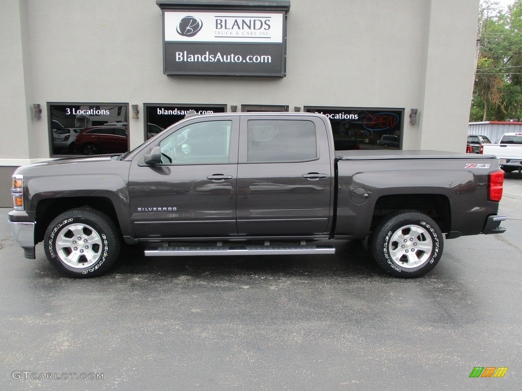2015 Tungsten Metallic Chevrolet Silverado 1500 LT Z71 Crew Cab 4x4